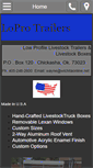 Mobile Screenshot of loprotrailers.com